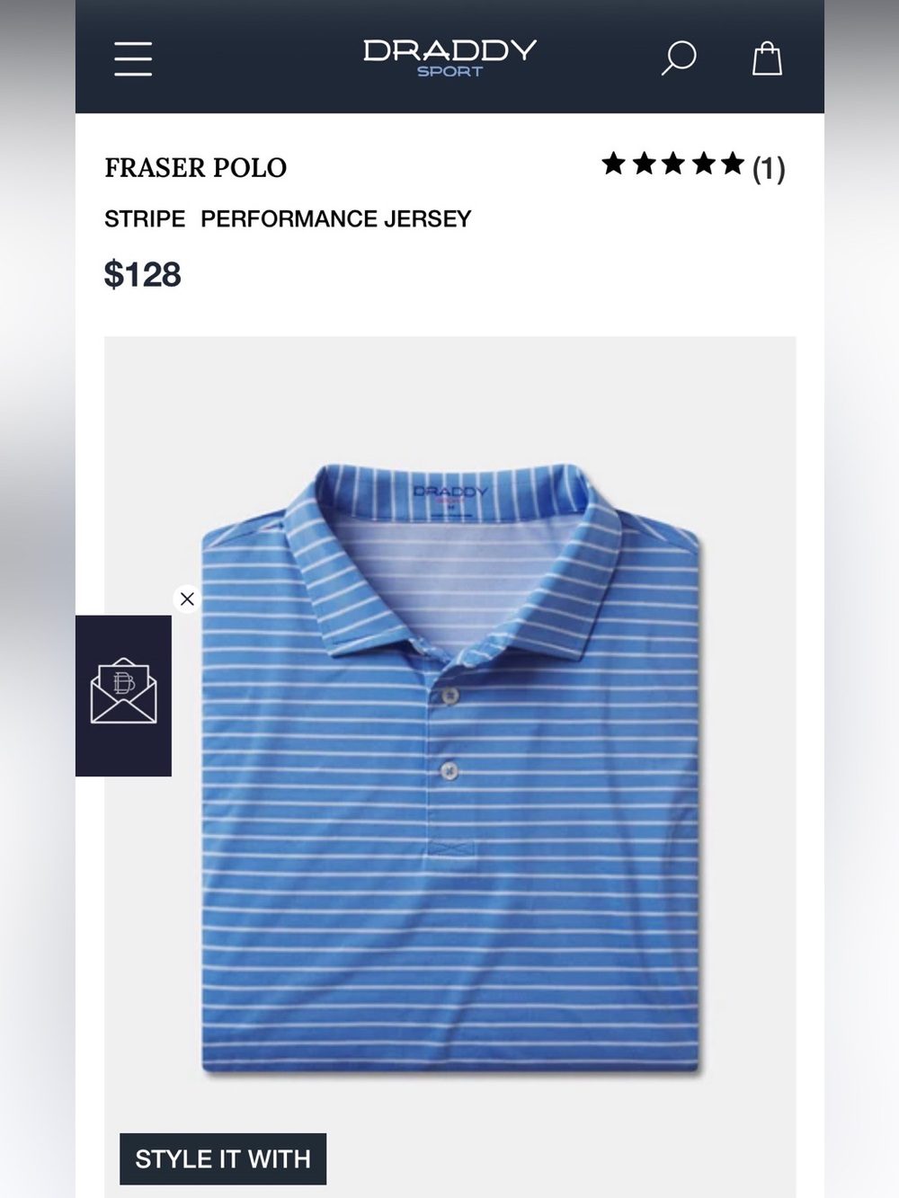 Draddy Sport Men’s Golfing Shirt